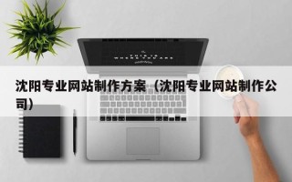 扶余沈阳专业网站制作方案（沈阳专业网站制作公司）